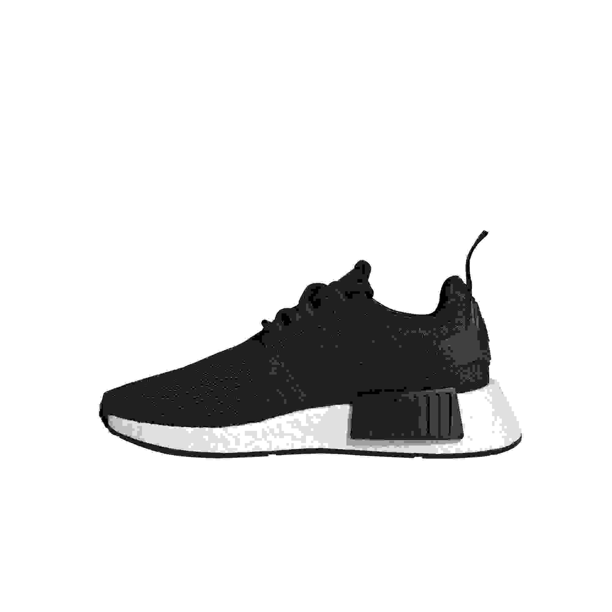 adidas NMD_R1 Primeblue Grade School Kids' "Core Black/Ftwr White" Shoe